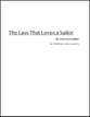 The Lass That Loves a Sailor P.O.D. SATB choral sheet music cover